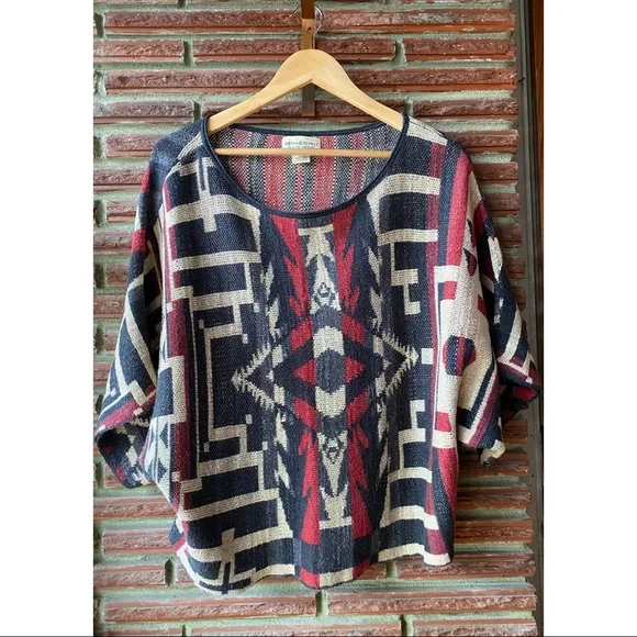 Denim & Supply Ralph Lauren Knit Print Top - Picture 3 of 5